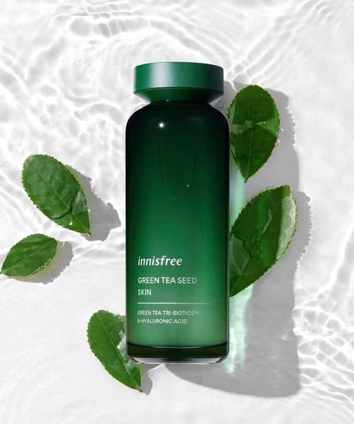 Toner innisfree Dưỡng Ẩm Chiết Xuất Trà Xanh 160ml