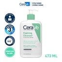 Sữa rửa mặt giúp làm sạch sâu dành cho da dầu CeraVe Foaming Cleanser 473ML