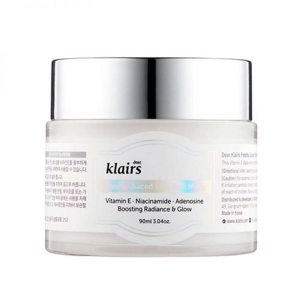 Mặt nạ ngủ dưỡng da Klairs Freshly Juiced Vitamin E Mask