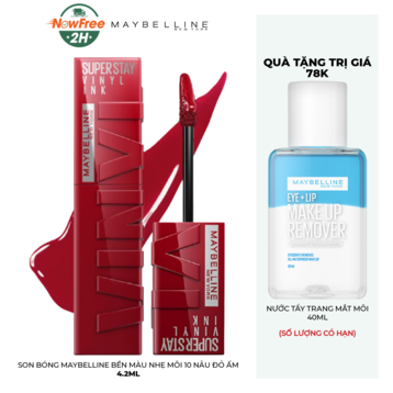 Son Bóng Maybelline Bền Màu Nhẹ Môi 4.2ml