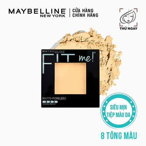 Phấn Phủ Maybelline Mịn Lì Kiềm Dầu 130 Buff Beige 8.5g Fit Me